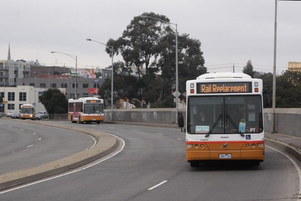 Trio of Sita buses operate rail replacement services for the Sunbury line