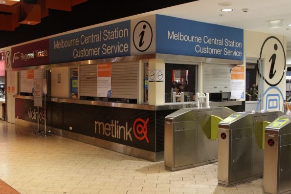 Booking office at Melbourne Central closed for 'essential maintenance'