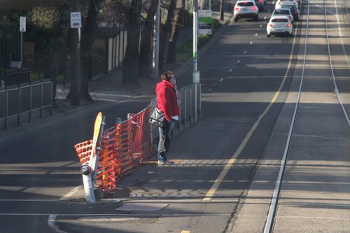 Another week, another driver has ploughed through the safety zone fence