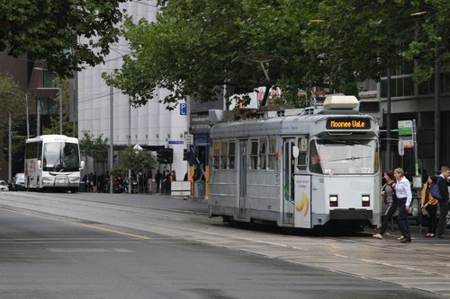 Z3.122 on a route 55a shortworking to 'Moonee Vale'