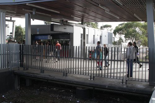 Land bridge links Craigieburn platform 2 with the station concourse