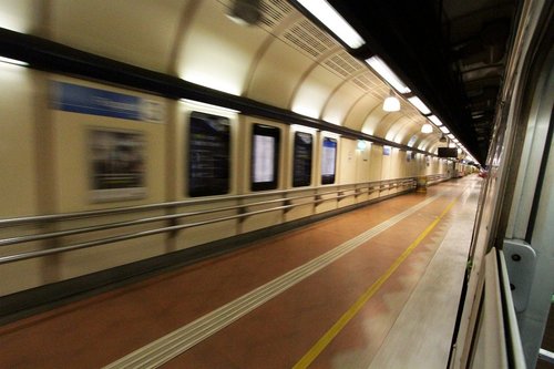 Flagstaff station all locked up for the weekend