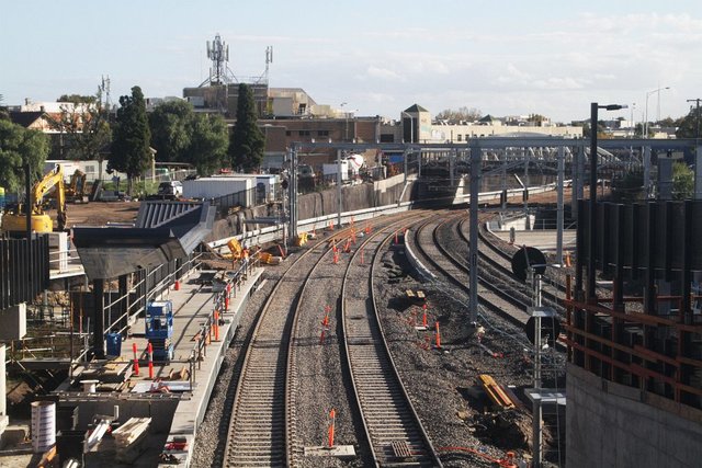 North end of platform 4 for down RRL trains