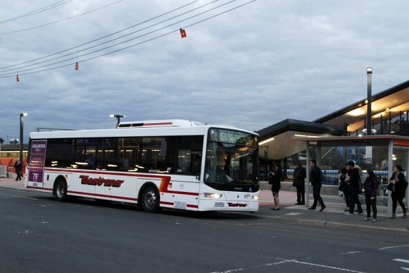 Westrans #77 rego 6159AO on route 406 at Footscray station