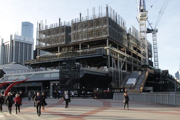 More floors added to the 699 Bourke Street development atop Southern Cross Station