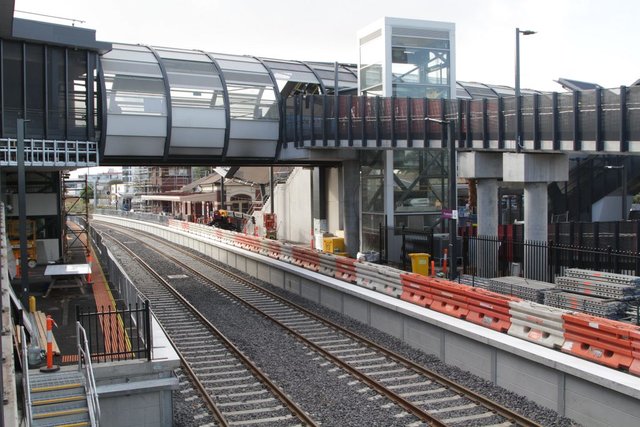 Applying the finishing touches to the new RRL platforms 3 and 4