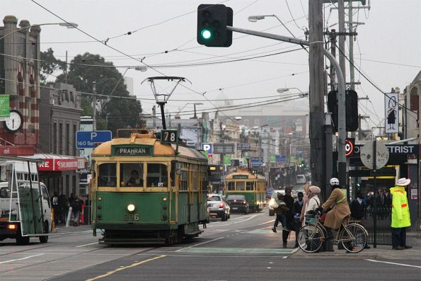 SW6.896 on route 78 at the corner of Chapel Street and Dandenong Road