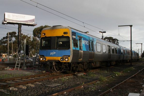 Alstom Comeng 602M departs Albion station