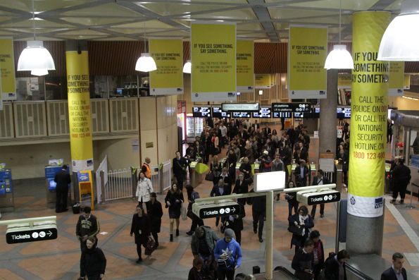 'If you see something, say something' scaremongering blankets Flagstaff station