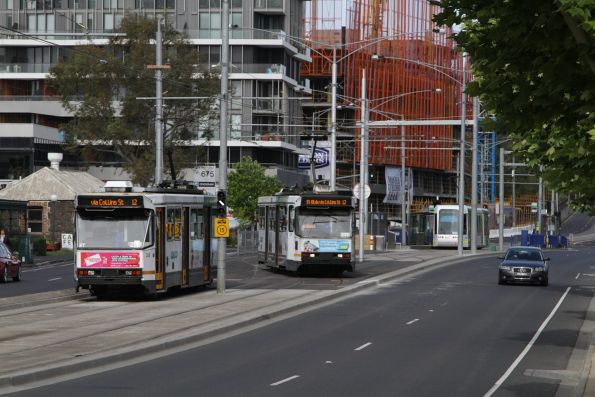 A1.248 and A1.239 shunt at the route 12 terminus at Victoria Gardens