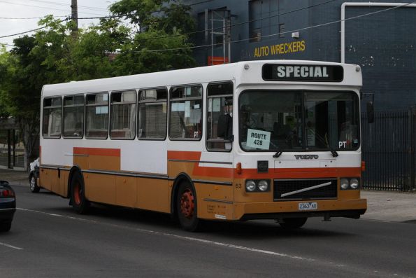 Sita high floor bus #63 rego 2363AO on a route 428 service in Sunshine