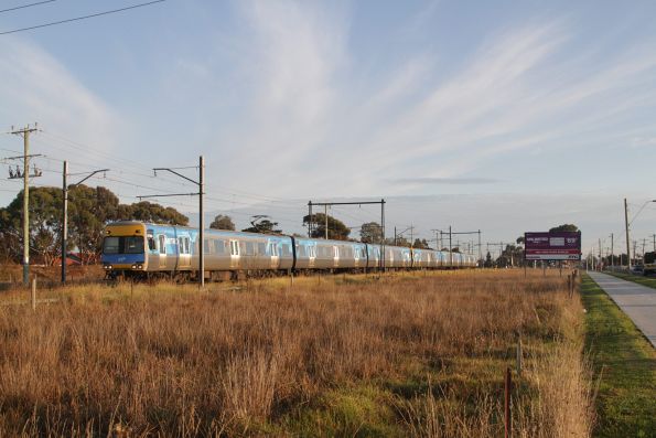 Alstom Comeng 678M on the up at Ginifer