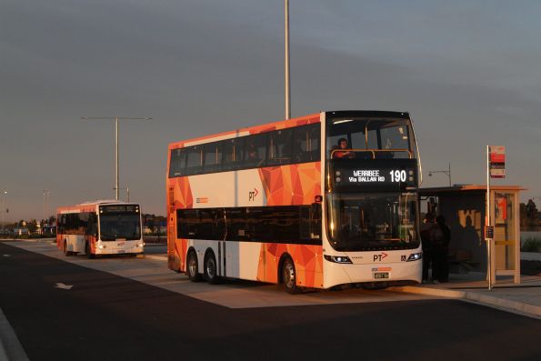 CDC Melbourne double decker bus #131 BS01GV on a route 190 service at Wyndham Vale