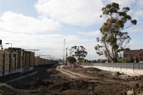  Cleared land to the west of St Albans platform 2