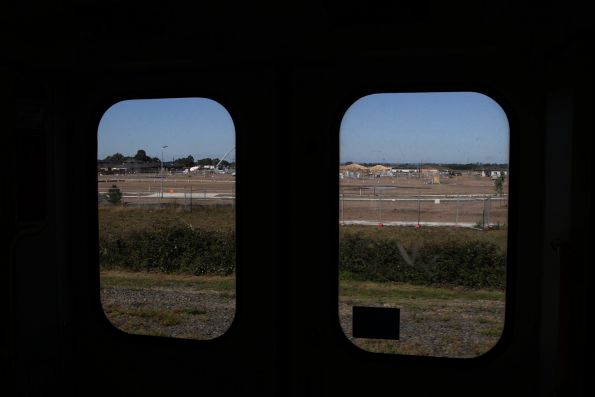 New houses fill in the paddocks between Officer and Cardinia Road stations