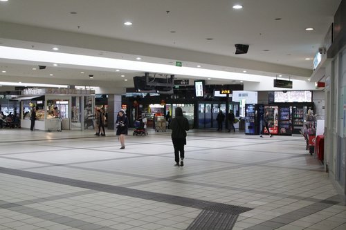 Southern end of the Swanston Street concourse