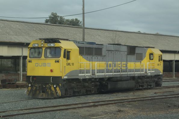 GML10 stabled in the yard at Albury