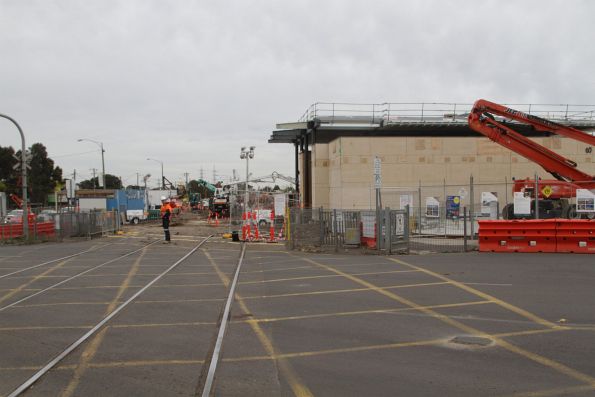 Remnants of the Main Road level crossing still in place