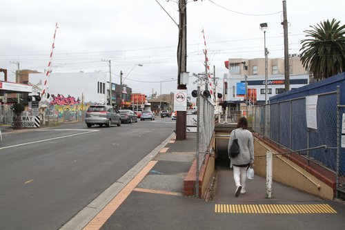 Pedestrian underpass at Koornang Road, Carnegie