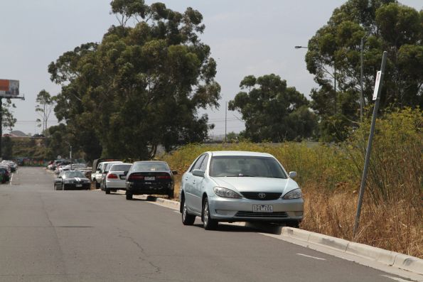 Cars parked in the no standing zone at Albion also scored parking infringement notices from Metro authorised officers