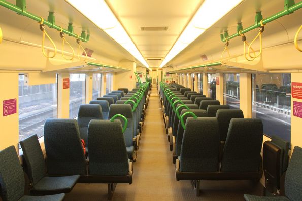 Interior of 13xx car inserted into 'original' interior VLocity unit VL07