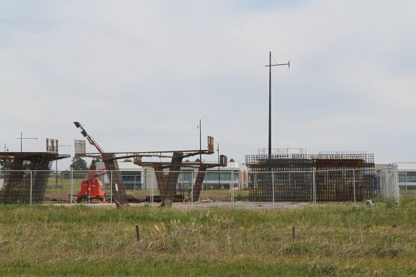 Steel reinforcing cages for precast concrete viaduct segments