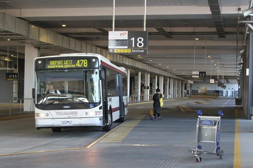 Tullamarine Bus Lines 6629AO on route 478 at the Melbourne Airport terminal 4 transport hub