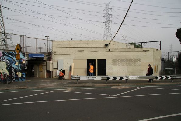 Refurbishing the abandoned station building at South Kensington as a PSO pod