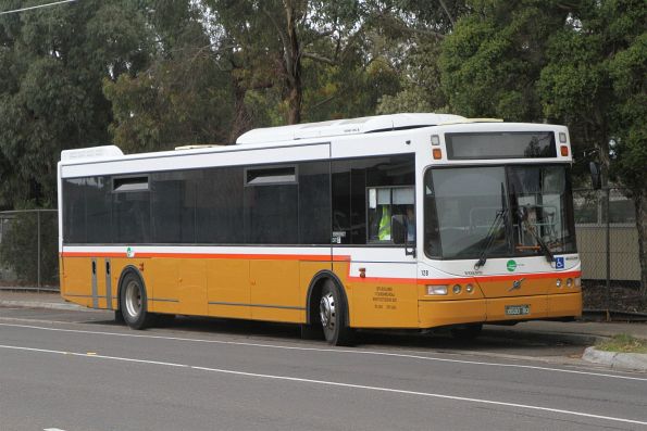 Transit Systems bus #128 BS00BQ between runs in Sunshine