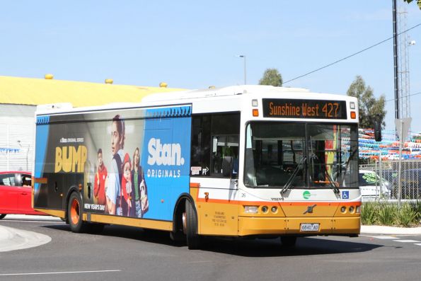 Transit Systems bus #26 6840AO on route 427 at Sunshine station