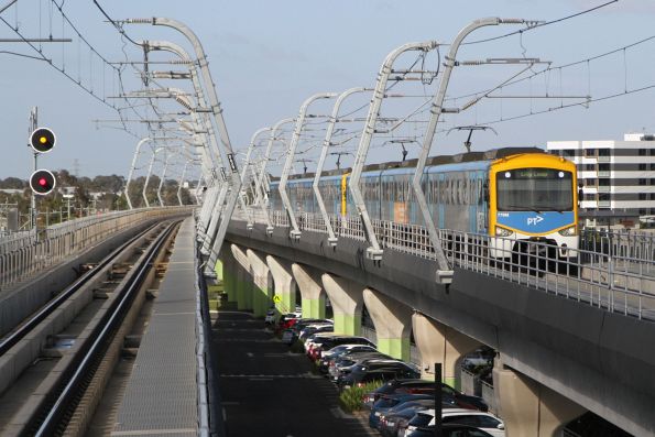 Siemens 779M on the up at Clayton