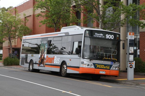 SmartBus liveried Ventura bus #8230 6116AO on route 900 at Caulfield station