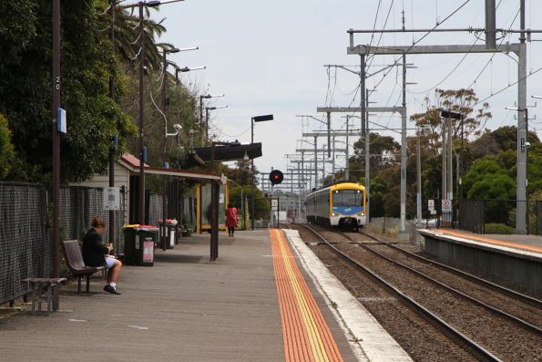 Siemens 835M arrives into Parkdale on the down