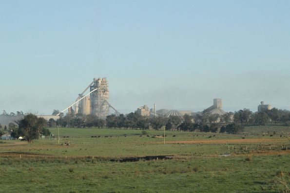 Looking over to the Boral cement works at Berrima from the road to Moss Vale