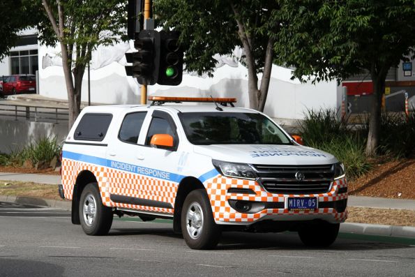 Metro Trains incident response car between jobs in Sunshine