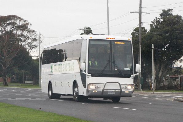 Transit Systems coach #200 5629AO on Geelong Road, Brooklyn