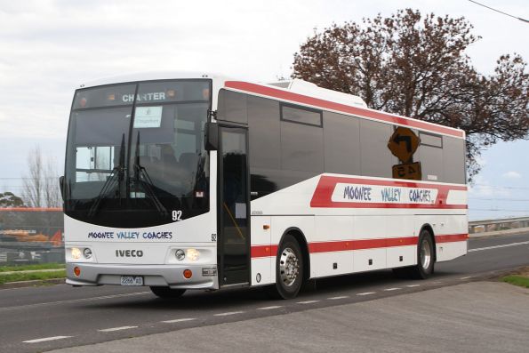 Moonee Valley Coaches #92 2266AO on St Albans Road, Sunshine North