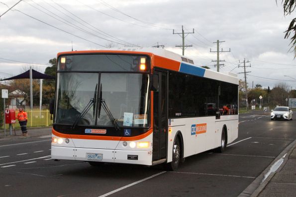 CDC Sunshine bus #16 0620AO on a Sunbury rail replacement service at Sunshine station