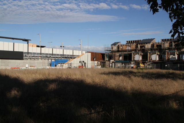 New station towers over preserved grasslands at Deer Park