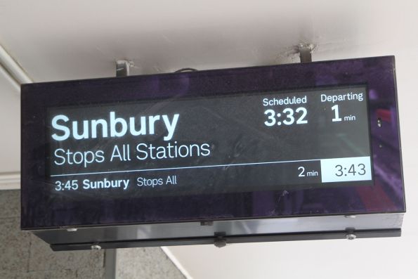 Sunbury bound trains running 11 minutes late and counting thanks to the signal fault