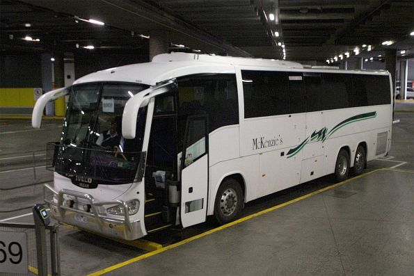 McKenzie's coach 1829AO at the Southern Cross coach terminal