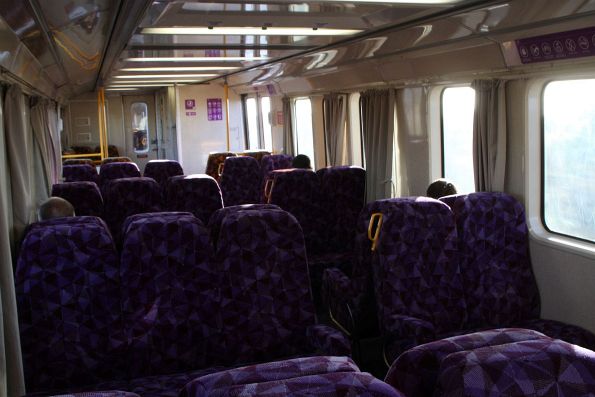 Onboard carriage set SLH33  for the last run to Melbourne