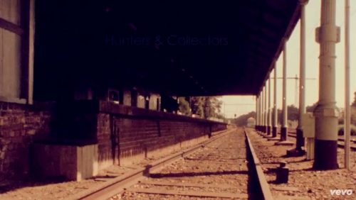 Hunters & Collectors - Talking To A Stranger video clip, St Kilda railway station 1