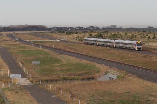 [FAKE] Triple 3-car VLocity units in PTV livery