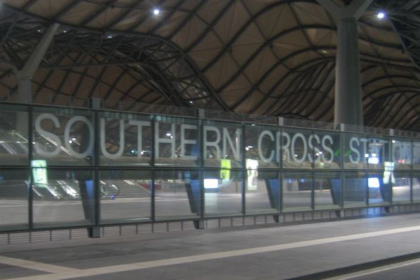 4:07 AM and Southern Cross is locked up tight