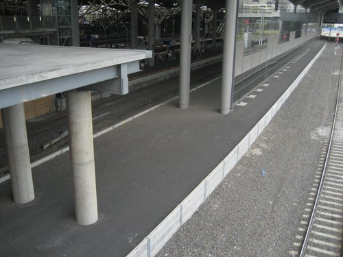 Site of partially completed platforms 15/16 at Southern Cross